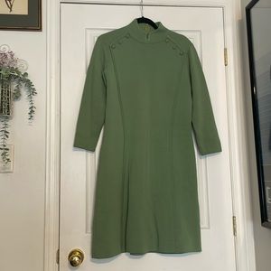 1960s Lime Green Mod Dress
